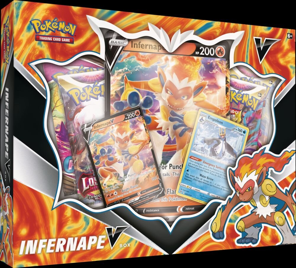 Pokémon TCG Infernape V Box Pompo.cz Hračky online