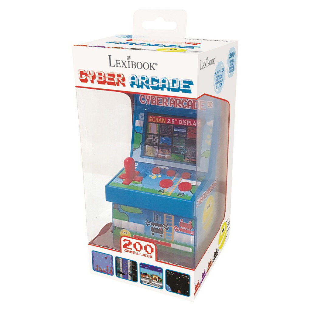 Lexibook Herní Konzole Cyber Arcade 200 Her Pompocz Hračky Online 