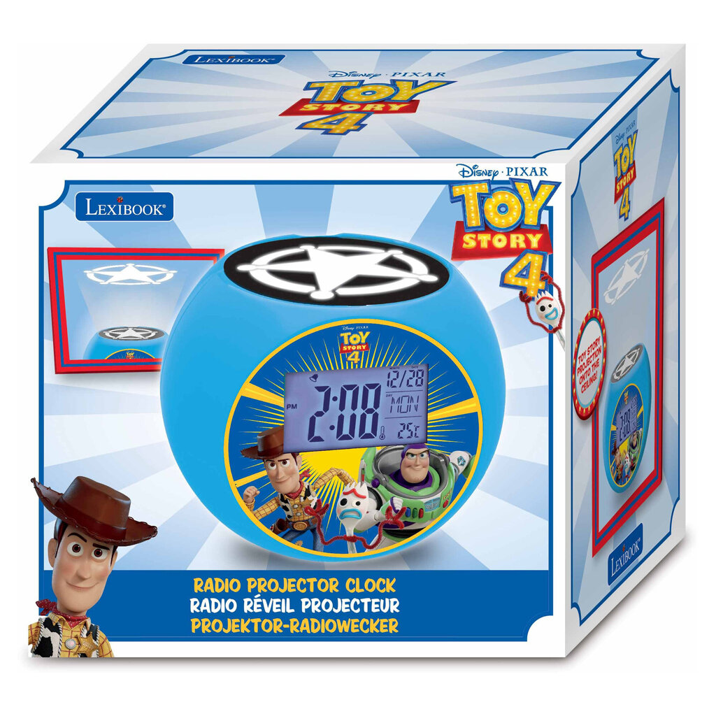 Réveil projecteur avec sons Disney Toy Story LEXIBOOK : le réveil Réveil projecteur avec sons Disney Toy Story LEXIBOOK : le réveil