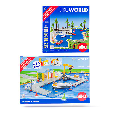 Levně SIKU World - nakládací přístav s molem a vodní plochou