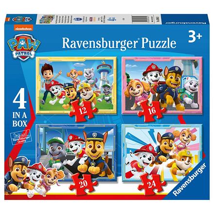 Levně Ravensburger Tlapková patrola puzzle 4 v 1