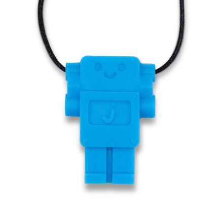 Jellystone Designs Uklidňující přívěsek Robot - světle modrý