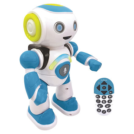 Lexibook Mluvící robot Powerman Junior se světelnými efekty, dálkové ovládání