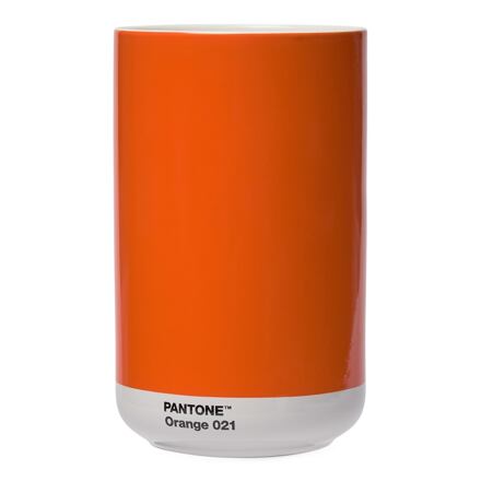 Levně PANTONE Keramická váza - Orange 021
