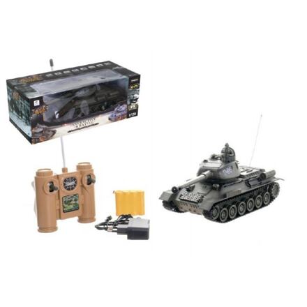 Teddies tank RC T-34/85 na baterie + dobíjecí pack