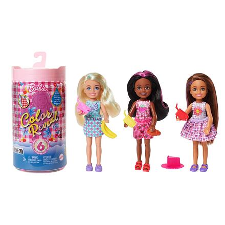 Mattel Barbie COLOR REVEAL CHELSEA PIKNIK více druhů