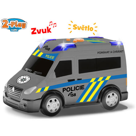 Levně 2-Play Traffic Auto policie CZ design 13,5cm