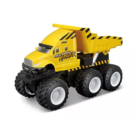 Levně Maisto Builder Zone Quarry monsters užitkové vozy - sklápěcí vůz