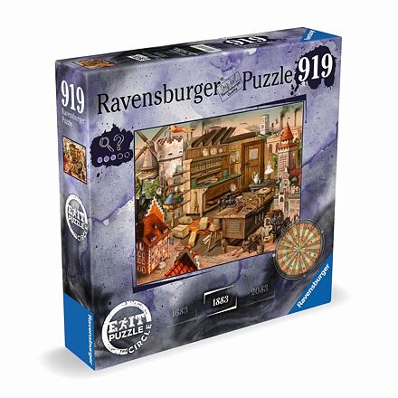 Ravensburger EXIT Puzzle - The Circle: Ravensburg 1883, 919 dílků