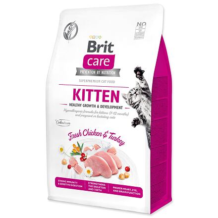 Levně BRIT Care Cat Grain-Free Kitten Healthy Growth & Development 0,4 kg