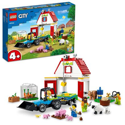 Levně LEGO® City 60346 Stodola a zvířátka z farmy