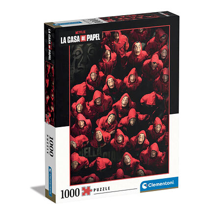Levně Clementoni Puzzle 1000 dílků - La Casa de Papel