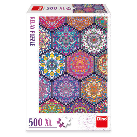 Levně DINO MANDALY 500 XL relax Puzzle