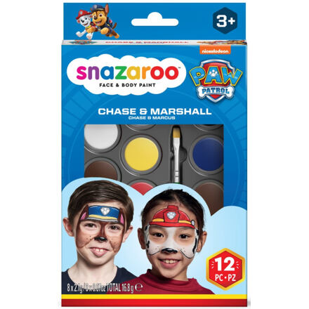 SMT Snazaroo sada obličejových barev Tlapková patrola CHASE & MARSHALL