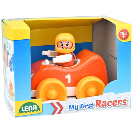 Levně My First Racers závodní auto v okr. krabici