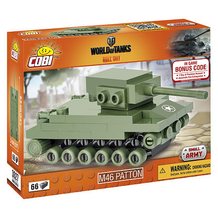Cobi World of Tanks Nano Tank M46 Patton, 66 k