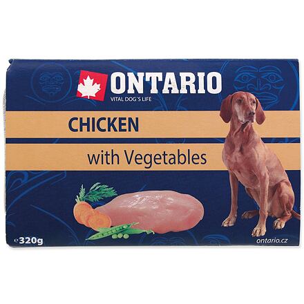 Vanička ONTARIO kuřecí se zeleninou 320 g