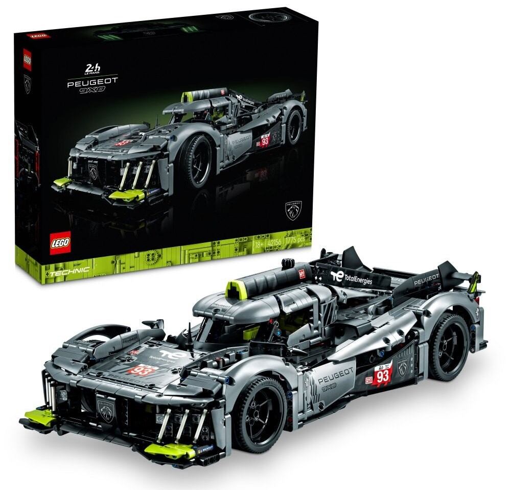 LEGO® Technic 42156 PEUGEOT 9X8 24H Le Mans Hybrid Hypercar