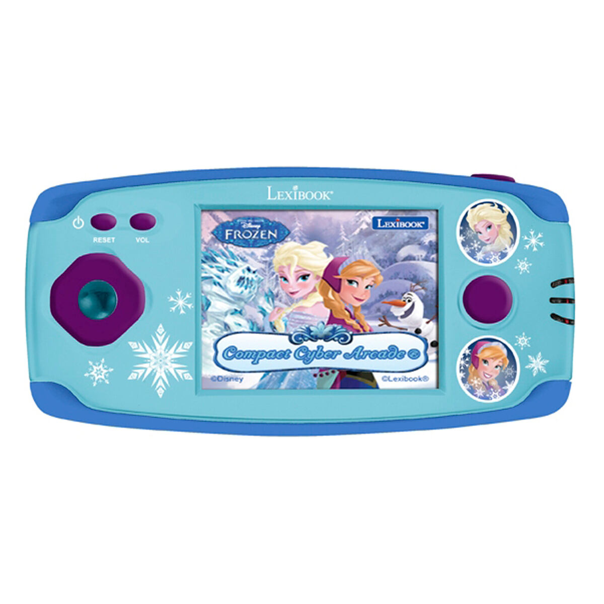 Lexibook  Herní konzole Compact Cyber Arcade Disney Frozen s obrazovkou 2,5