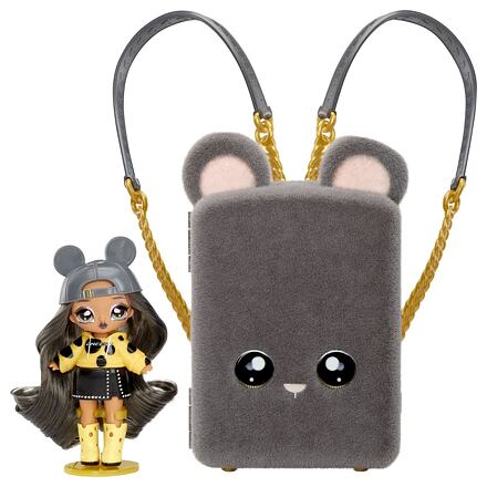 Levně MGA Na! Na! Na! Surprise Mini batoh s pokojíčkem – Marisa Mouse