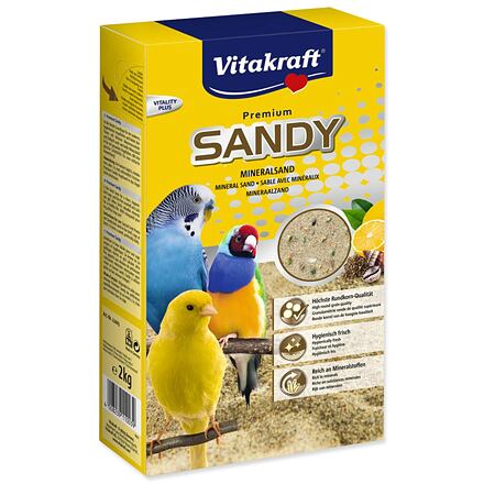Levně Písek VITAKRAFT Sandy pro malé papoušky 2 kg