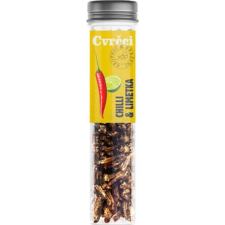 Levně SENS Křupaví & pražení cvrčci - Chilli & Limetka (20g)