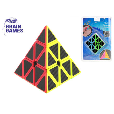 Levně Mikro Trading Brain Games pyramida hlavolam 9,5 x 9,5x9,5cm