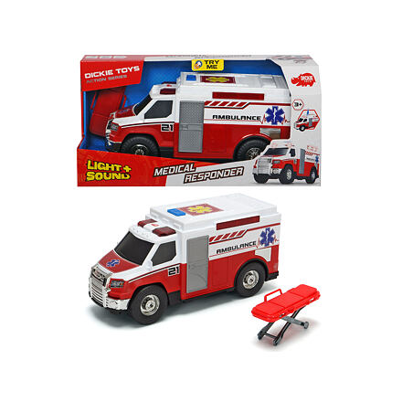 Levně Dickie Action Series Ambulance Auto 30cm