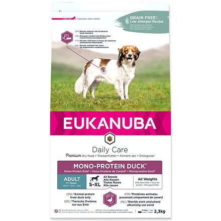 Levně EUKANUBA Daily Care Adult Mono Protein Duck 2,3 kg
