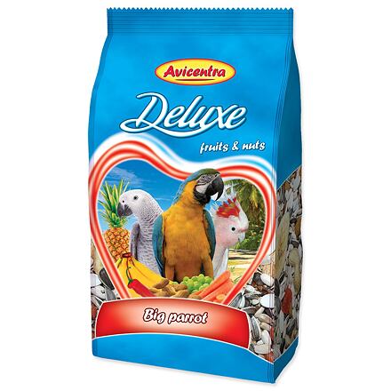 AVICENTRA deluxe krmivo pro velké papoušky 1 kg