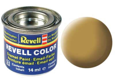 Levně Barva Revell emailová - 32116: matná pískově žlutá (sandy yellow mat)