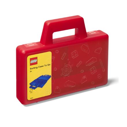 Levně LEGO úložný box TO-GO - červená