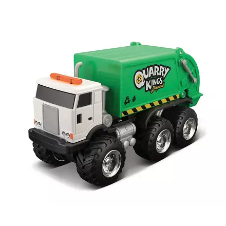 Levně Maisto Builder Zone Quarry monsters užitkové vozy - popelářský vůz