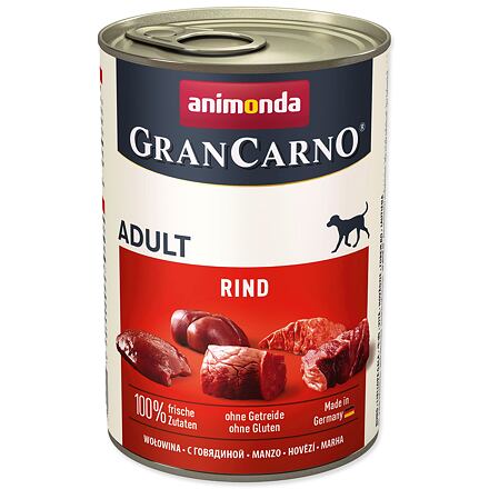 Levně Konzerva ANIMONDA Gran Carno hovězí 400 g