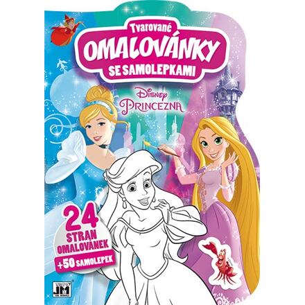 Tvarované omalovánky/ Princezny