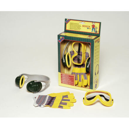 Levně Klein Bosch set - sluchátka,rukavice,brýle