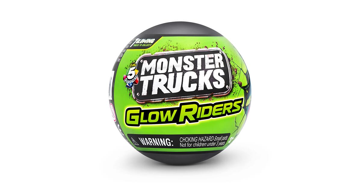 ZURU 5 Surprise: Monster Trucks - Glow Riders - Pompo.cz - Hračky online