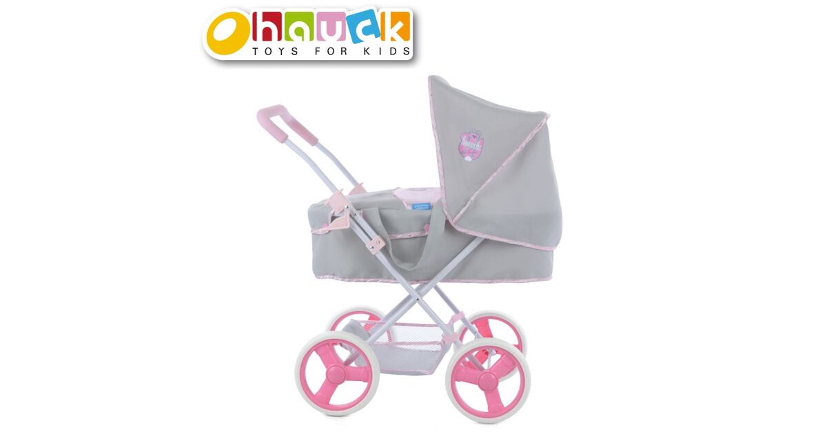 HAUCK Kočárek Gini Pram Princess Pink Pompo.cz Hračky online