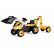 Smoby Šlapací traktor Builder Max s bagrem a vozíkem