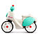 FALK Odrážadlo Strada Early Years Scooter - bílo/modré