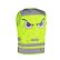 WOWOW - dětská reflexní vesta - Nutty jacket green L