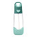 b.box Fľaša na pitie so slamkou 600 ml - emerald forest
