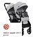 Joie Evalite Duo Grey Flannel kočárek pro dvojčata