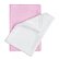 T-TOMI Bambusové žinky - rukavice, white + pink / biela + ružová