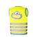 WOWOW - dětská reflexní vesta - Crazy Monster Jacket Yellow XS