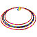 MAC TOYS Hula Hop pruhovaný