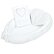 New Baby-Luxusné hniezdočko s vankúšikom a perinkou New Baby Srdiečko biele