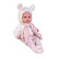 Antonio Juan 18305 BABYDOO - realistická bábika so zvukmi a mäkkým látkovým telom - 50 cm