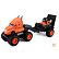Maisto Builder Zone Quarry Hauler - BZ Quarry Hauler with Street Loader Orange