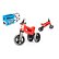 Odrážadlo FUNNY WHEELS Rider Sport 2v1 červené v krabici